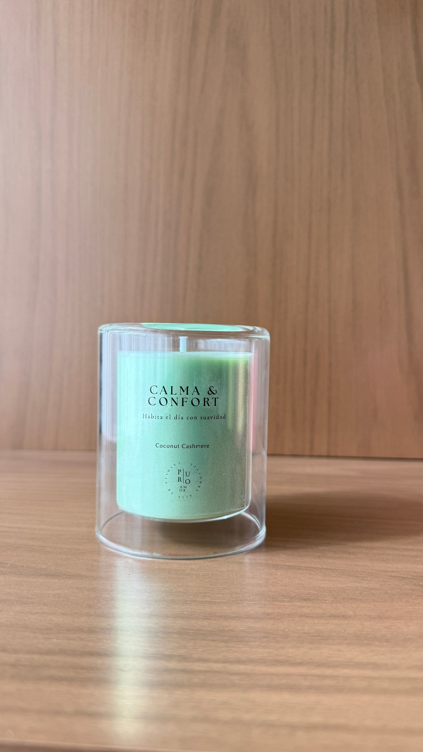 Calma & Confort | Vela aromática doble pared