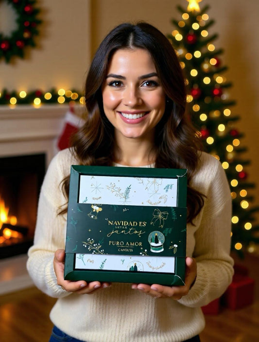 Caja x 7 con Soporte – Edición Especial Día de Velitas