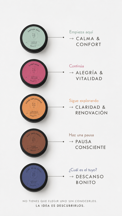 Ritual Descubre | Set de 5 Velas Mini