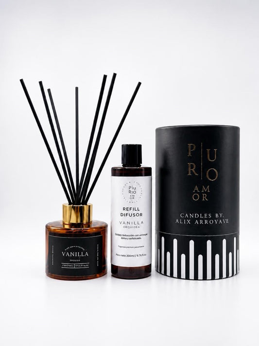 Vainilla Dorada | Kit Difusor