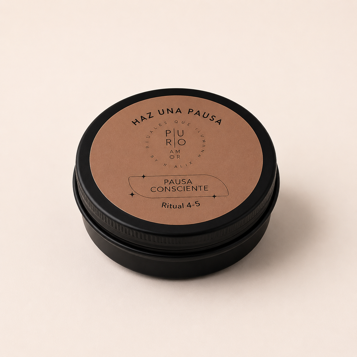 Pausa Consciente | Vela Mini Ritual Descubre