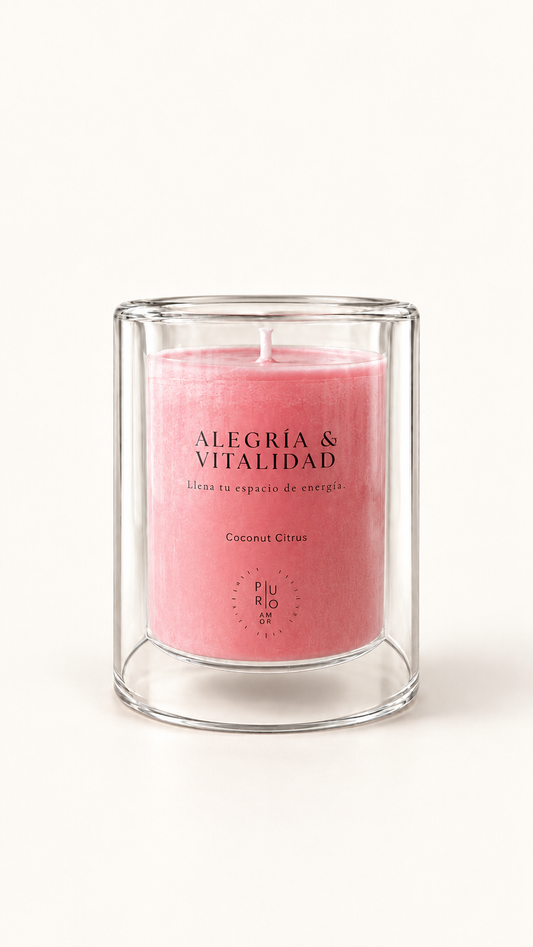 Alegría & Vitalidad | Vela aromática 180g