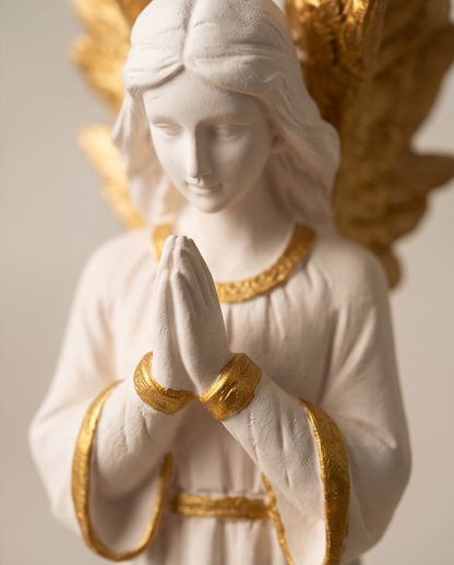 Ángel Custodio Decorativo – Pintado a Mano