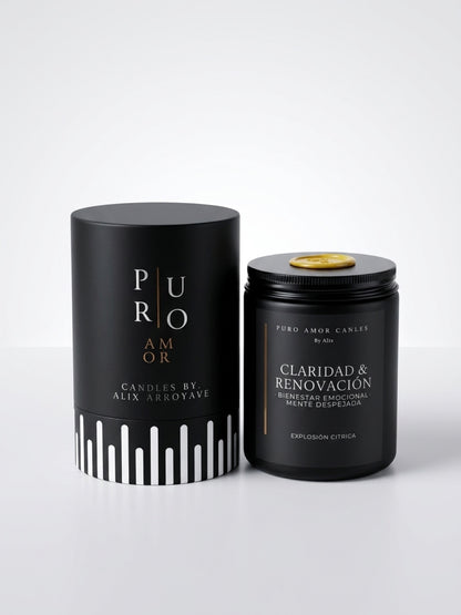 Claridad & Renovación | Vela Aromática 250g