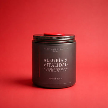 Alegría & Vitalidad | Vela Aromática 250g